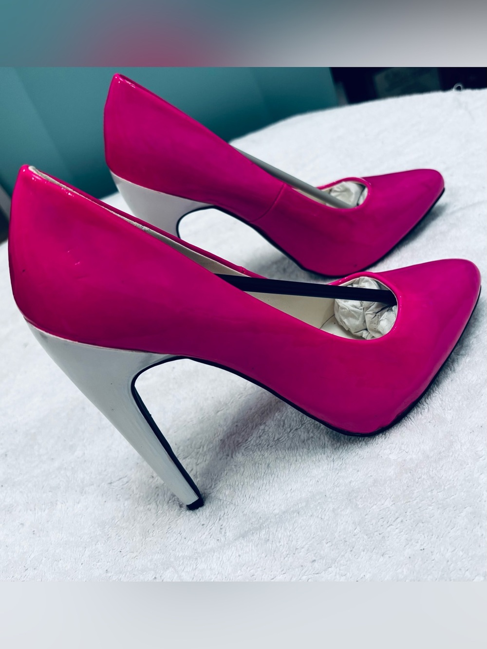 Brand New Stylish Heels By fR8 - Size 7 - Heel Height 5 Inches. - box 10